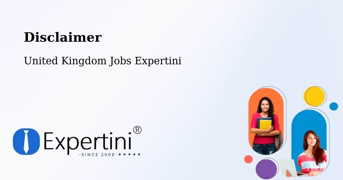 Disclaimer – Bracknell - United Kingdom Jobs Expertini